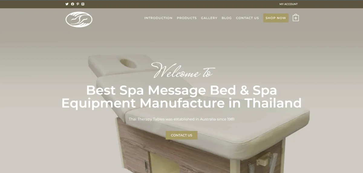 Thai Therapy Tables