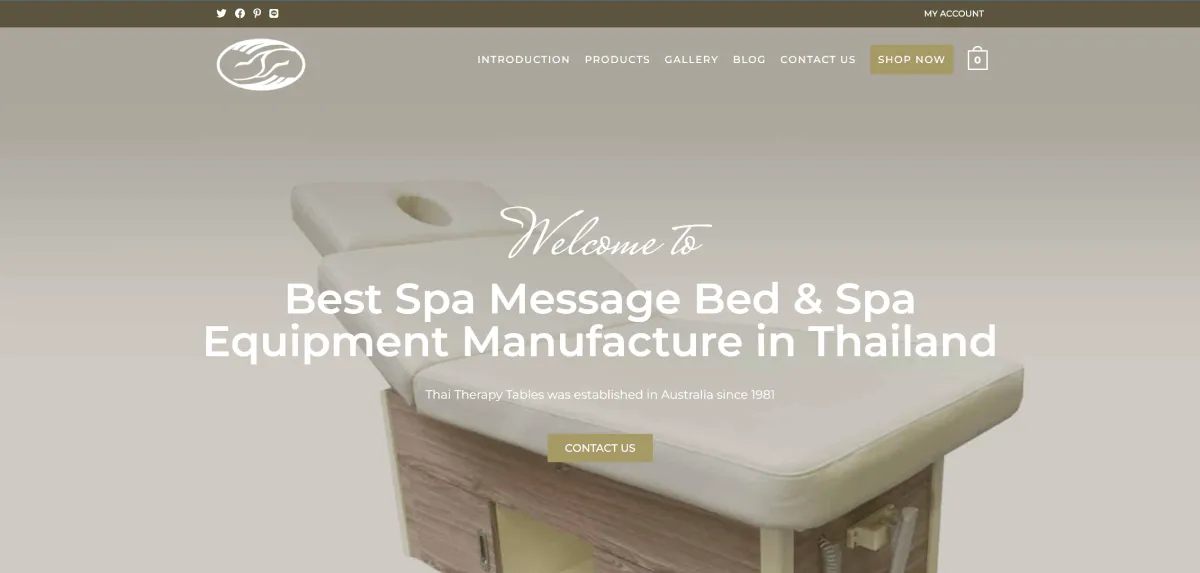 Thai Therapy Tables